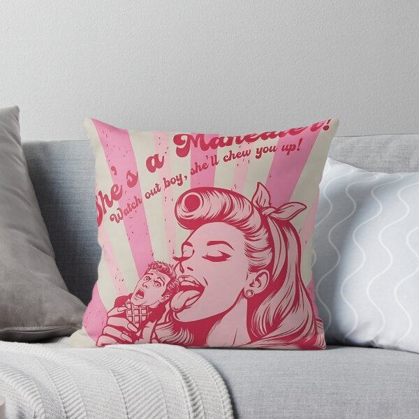 Item preview, She's a Maneater! Watch Out Boy She'll Chew You Up designed and sold by Vicky021.
