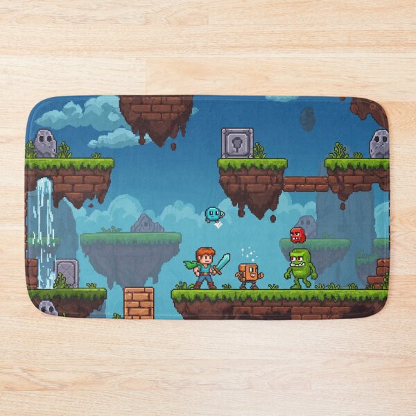 Item preview, Pixelated Adventure in the Sky designed and sold by JonelleTshirts.