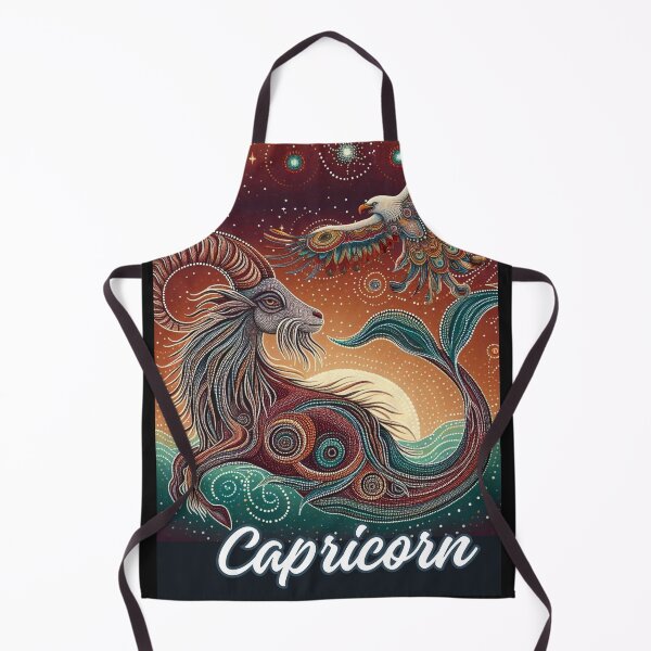 Item preview, Capricorn Zodiac Aboriginal Art designed and sold by Kjahli.