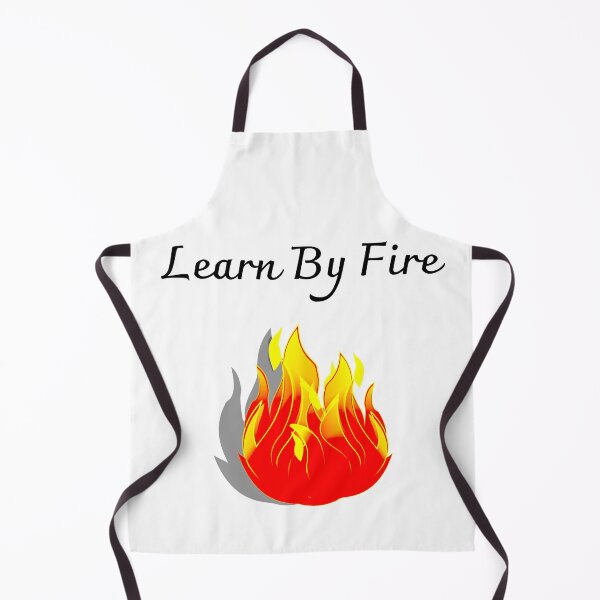 Item preview, Learn By Fire in black designed and sold by KATKattalestv.