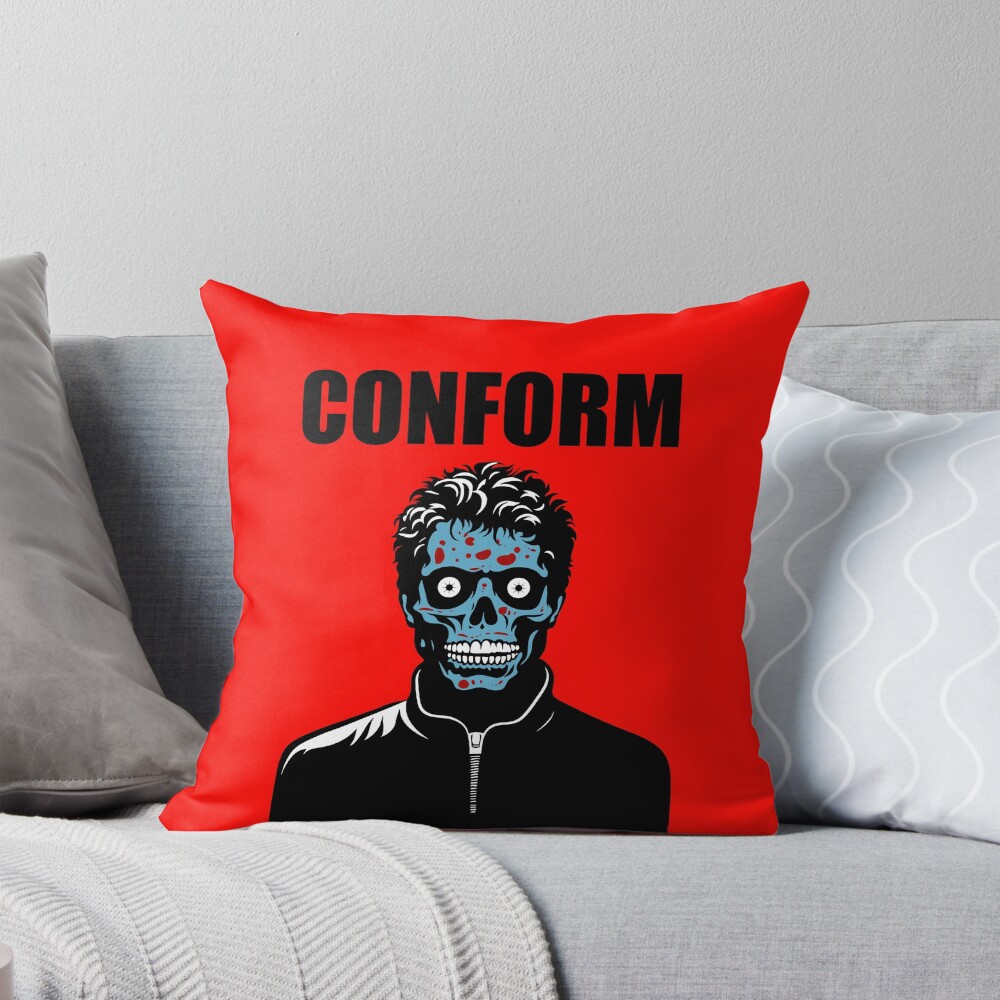 Item preview, Throw Pillow designed and sold by ArtFactoryAI.