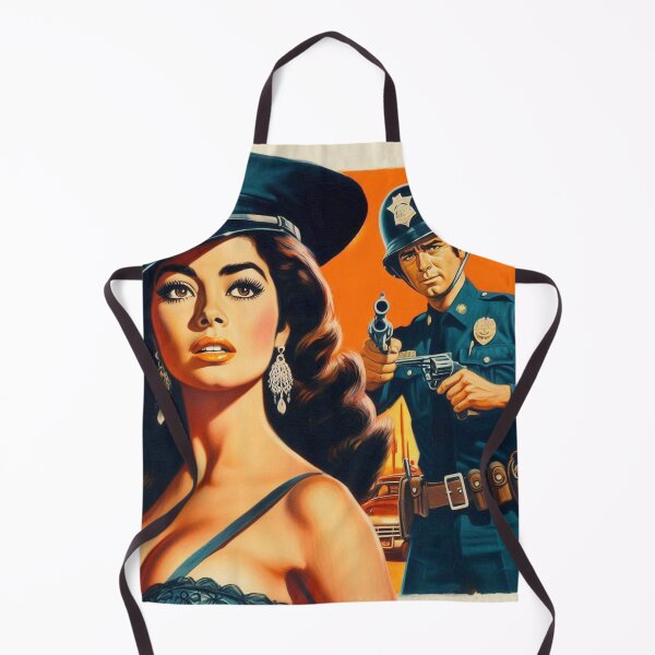Item preview, Vintage Police Woman designed and sold by PulpVintage.