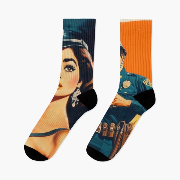 Item preview, Vintage Police Woman designed and sold by PulpVintage.