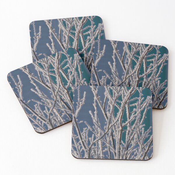 Item preview, Frost on branches on cold morning  designed and sold by Cblifeisgood.