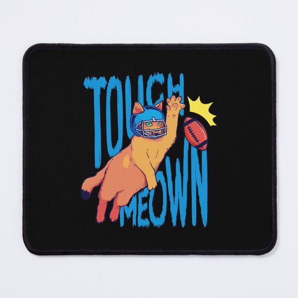 Item preview, Cat Playing Football Touch Meown designed and sold by GabrieSketcham.