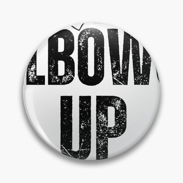 Item preview, Elbows Up In Rough Black Lettering designed and sold by Tim Aucoin.