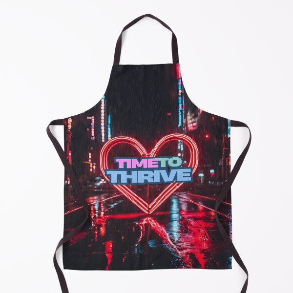 Item preview, TIME TO THRIVE NEON HEART designed and sold by FAMILY DYNASTY.