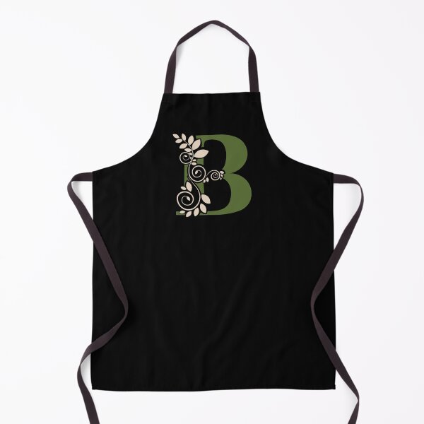 Item preview, Monograma floral – Letra B – Verde oliva y beige arena – (Personalizable) designed and sold by sabantha.