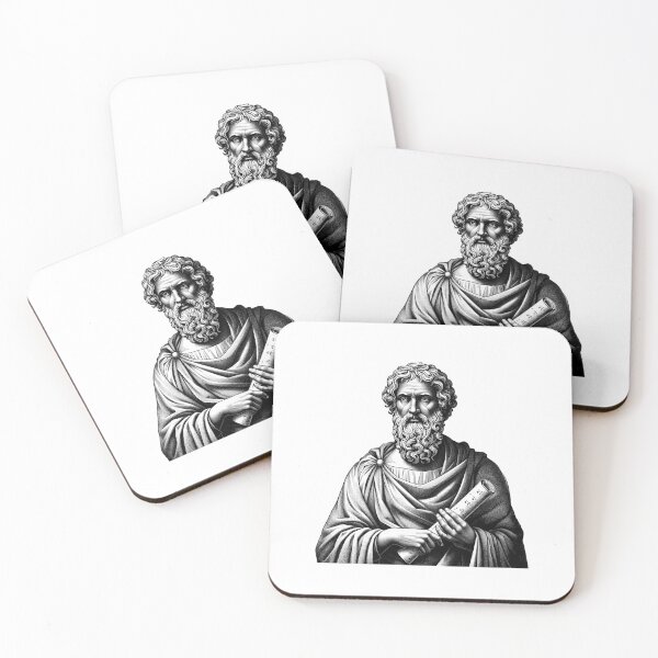 Item preview, Pythagoras Portrait Illustrates Mathematical Ingenuity designed and sold by NTGUILTY.