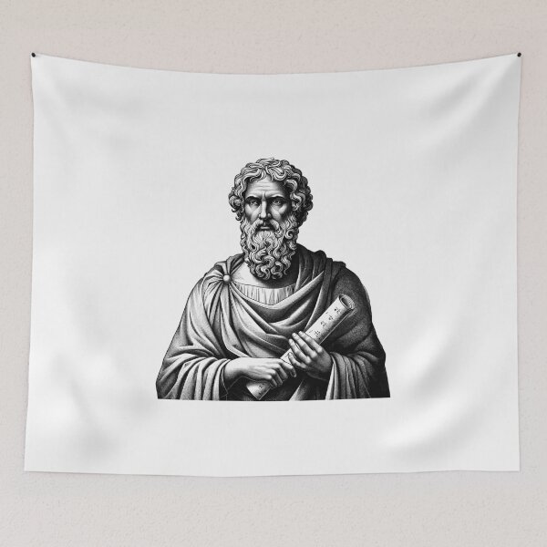 Item preview, Pythagoras Portrait Illustrates Mathematical Ingenuity designed and sold by NTGUILTY.