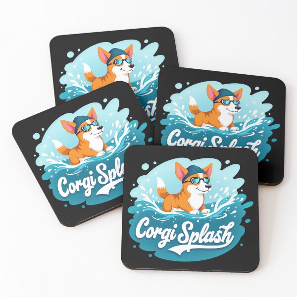 Item preview, Synchronized Swimmer Corgi – Corgi Splash Aquatic Harmony designed and sold by zoughlal.