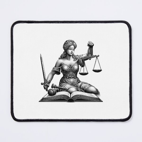 Item preview, Portrait of Lady Justice Art designed and sold by NTGUILTY.