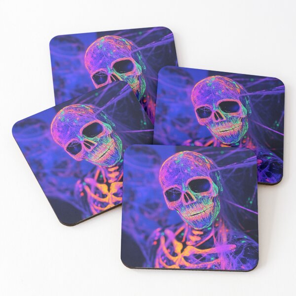 Item preview, Psychedelic Rave Skeleton designed and sold by WilAugusta.