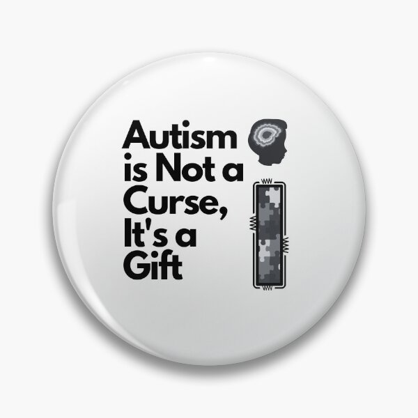 Item preview, Autism is Not a Curse, It's a Gift designed and sold by ArtDesignTp.