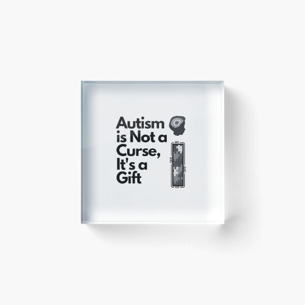 Item preview, Autism is Not a Curse, It's a Gift designed and sold by ArtDesignTp.