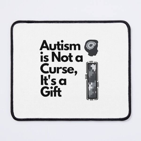 Item preview, Autism is Not a Curse, It's a Gift designed and sold by ArtDesignTp.