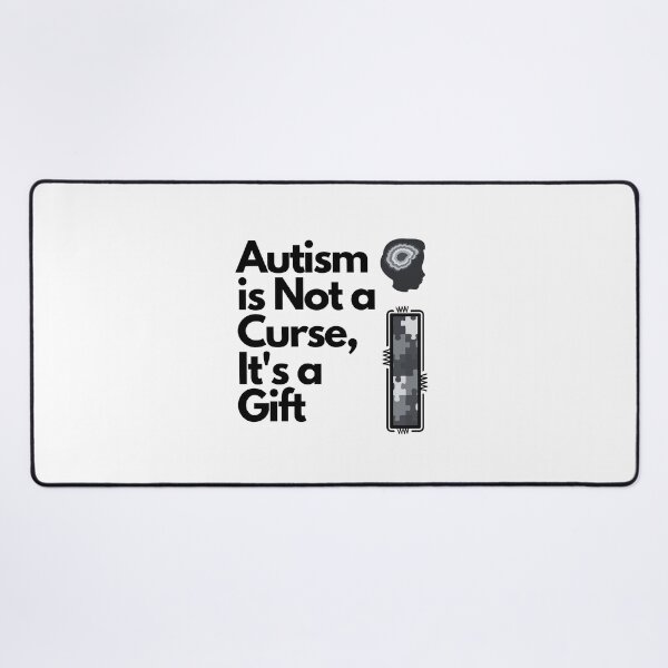 Item preview, Autism is Not a Curse, It's a Gift designed and sold by ArtDesignTp.