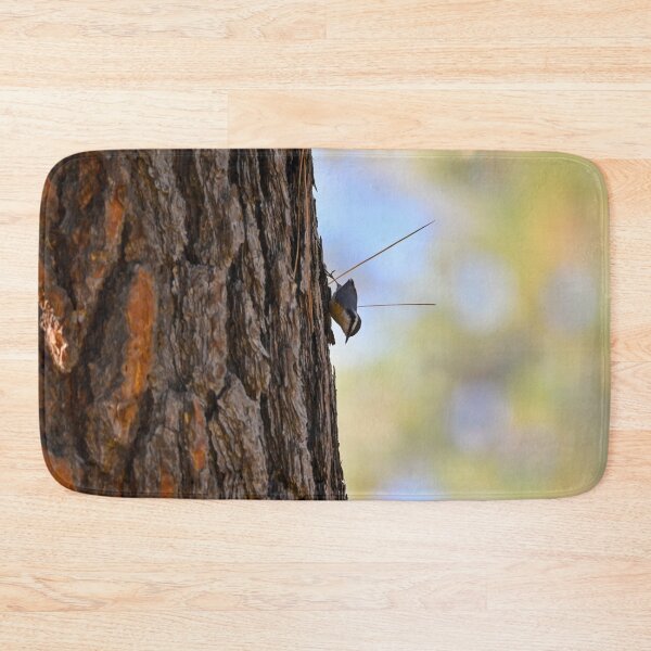 Item preview, Red breasted nuthatch on tree designed and sold by Cblifeisgood.