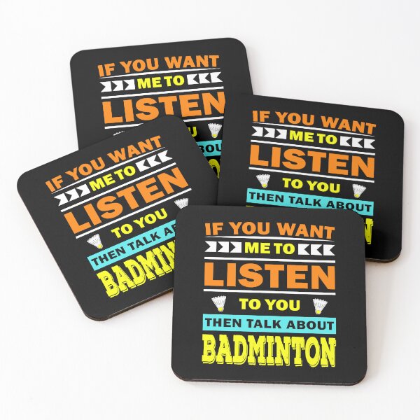 Item preview, Badminton Lover Funny Quote    designed and sold by allistermariam.