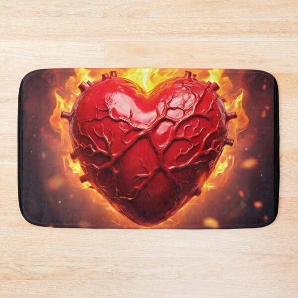Item preview, Heart on Fire 1 designed and sold by Heartbreaker Creative.