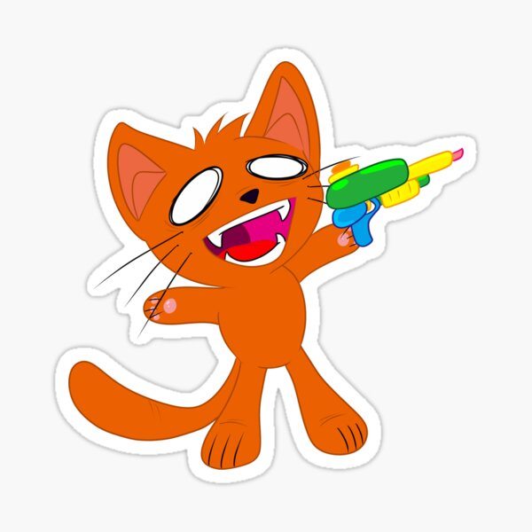 Item preview, Water fight Kitten designed and sold by Joxas.