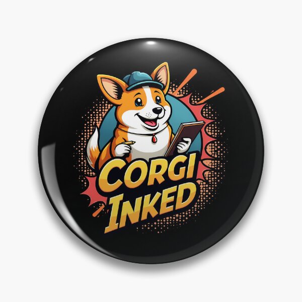 Item preview, Comic Book Artist Corgi – Corgi Inked Vivid Imagination designed and sold by zoughlal.