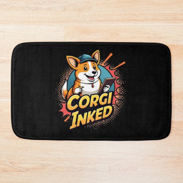 Item preview, Comic Book Artist Corgi – Corgi Inked Vivid Imagination designed and sold by zoughlal.