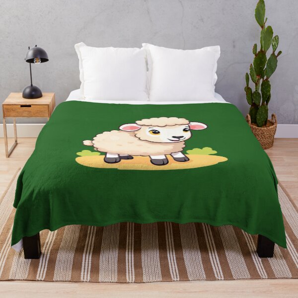 Item preview, baby sheep in the pasture designed and sold by marvinins.