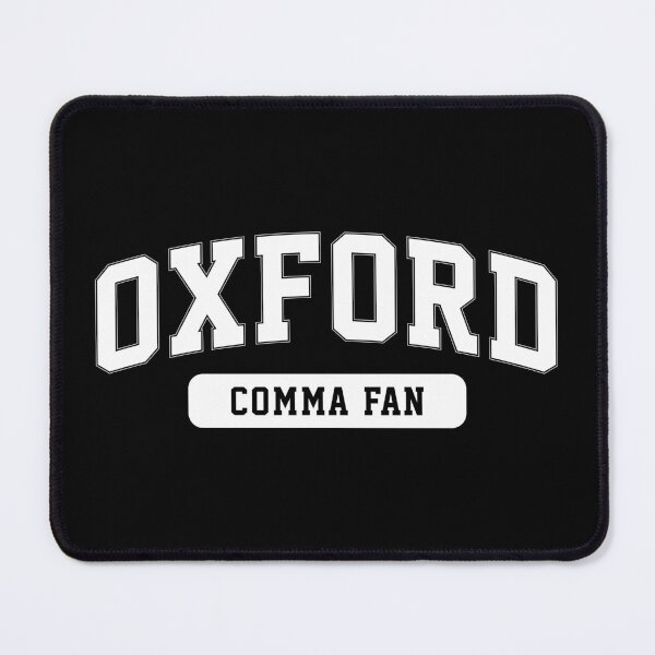Item preview, oxford comma fan designed and sold by DesignsByAND.