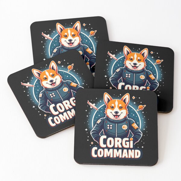Item preview, Space Station Commander Corgi – Corgi Command Interstellar Adventure designed and sold by zoughlal.