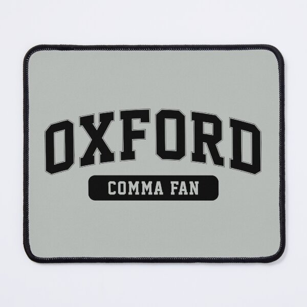 Item preview, oxford comma fan | dark designed and sold by DesignsByAND.