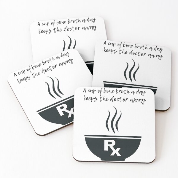 Item preview, A Cup of Bone Broth a Day designed and sold by Foxy Candy.