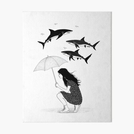 Item preview, Surreal Shelter in a Storm of Fins designed and sold by BiloLouch.