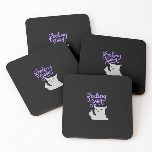 Item preview, LaMaisonOfMY Live Like a Cat: Whimsical Self-Love & Cat-titude Designs COLLECTION No.9 Black Edition designed and sold by LaMaisonOfMY.