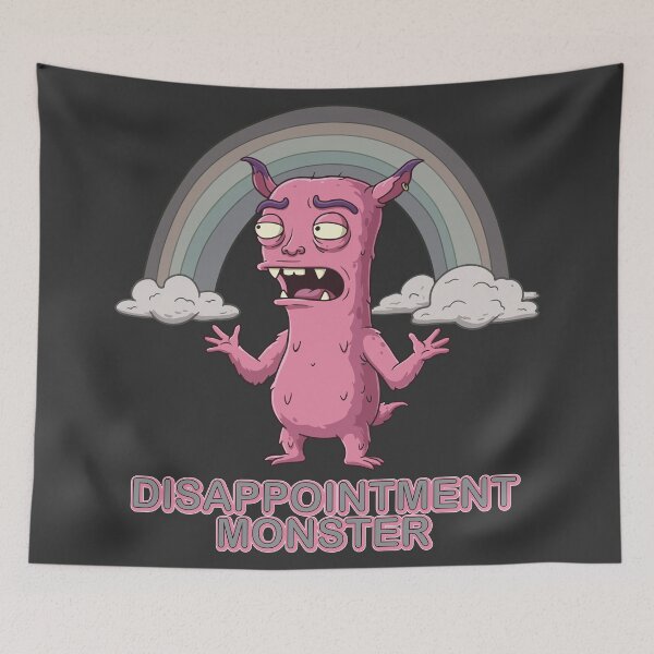 Item preview, Disappointment Monster l BIG MOUTH l Pink Monster l Funny T-shirt Gift designed and sold by Space Hyenas.