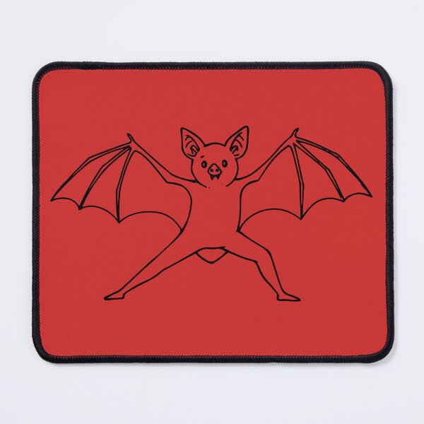 Item preview, Detailed Black Line Art Bat Illustration for Coloring Pages, Stencils, and Digital Design Projects - Cute Cartoon Animal Graphic designed and sold by Space Hyenas.
