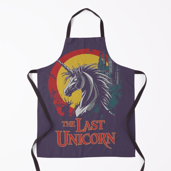 Item preview, Heavy Metal Inspired The Last Unicorn Graphic - Distressed Gothic Design with Mythical Unicorn and Castle - Dark Fantasy Movie Merch designed and sold by Space Hyenas.