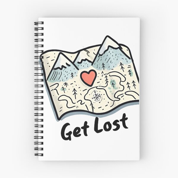 Item preview, Get Lost Map design  designed and sold by DesignStudio135.