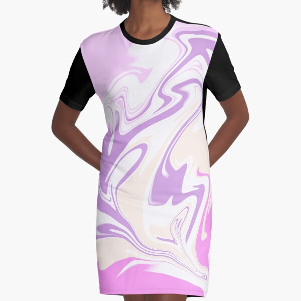 Item preview, Abstract Marbled Swirls in Purple, Dark Purple, Dark Pink, Beige and White designed and sold by JulzPink.