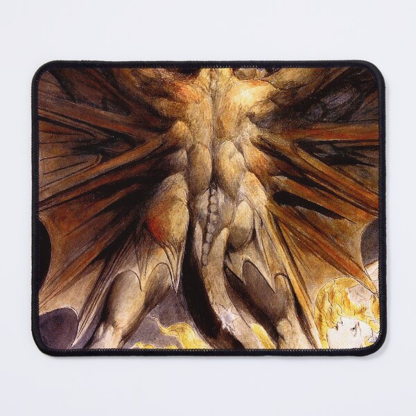 Item preview, The Great Red Dragon and the Woman Clothed in Sun -  William Blake | Large HD Version designed and sold by Dator.