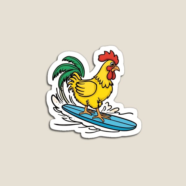 Item preview, Surfing Chicken designed and sold by KingofClubs8.