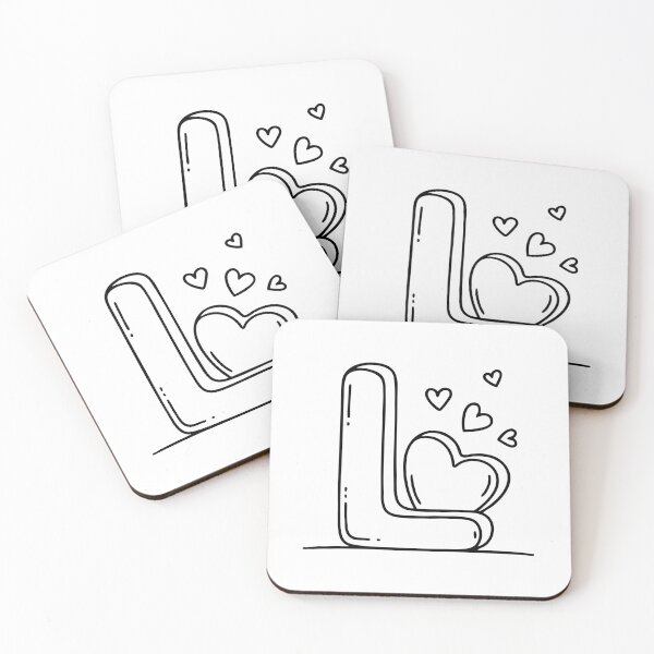 Item preview, An Illustration of Love beside letter L designed and sold by rasagamastore.