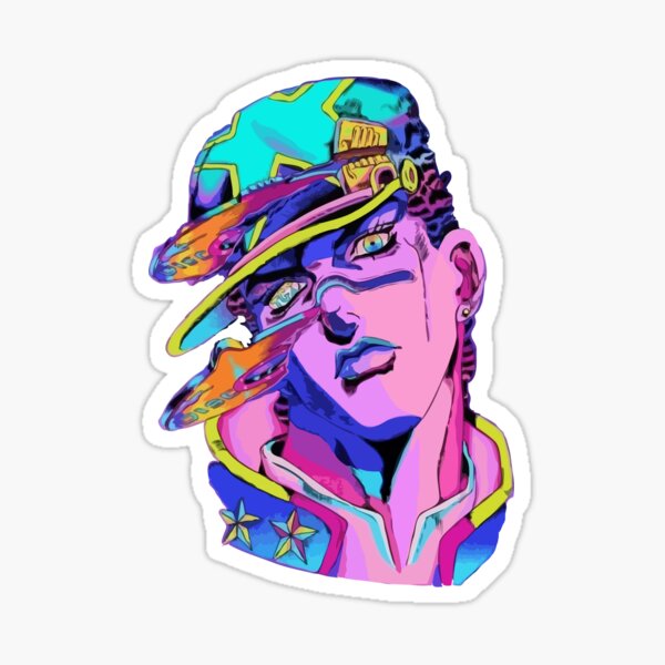 Vista previa del artículo con la obra «Kujo Jotaro», diseñado y vendido por SuensSh0p.
