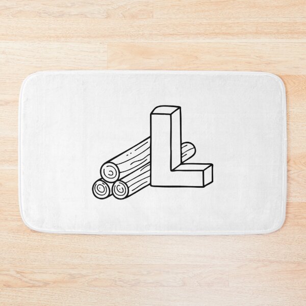 Item preview, An Illustration of Lumber beside letter L designed and sold by rasagamastore.