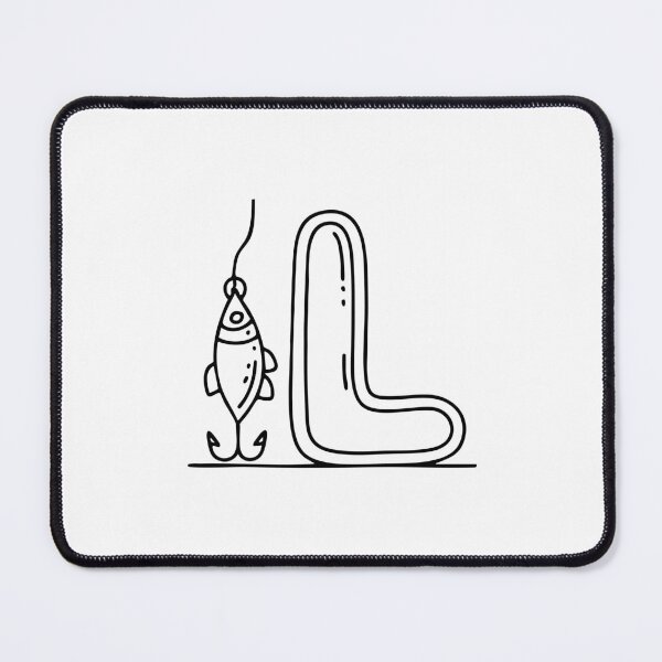 Item preview, An Illustration of Lure beside letter L designed and sold by rasagamastore.