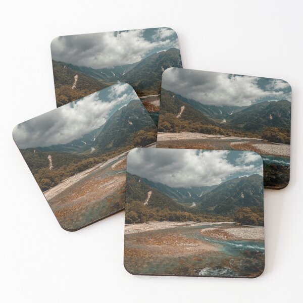 Item preview, The Roof of Japan - Japan Alps at Kamikochi of Nagano Japan designed and sold by Akquired Taste.
