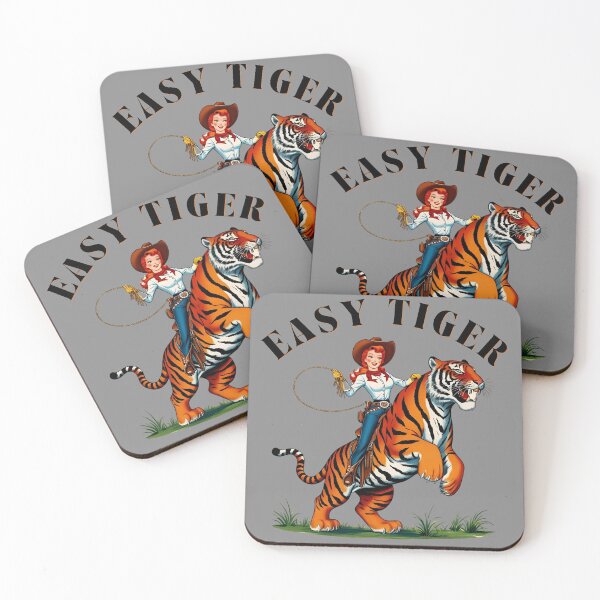 Item preview, Easy Tiger Cowgirl designed and sold by ThiccAndSik.