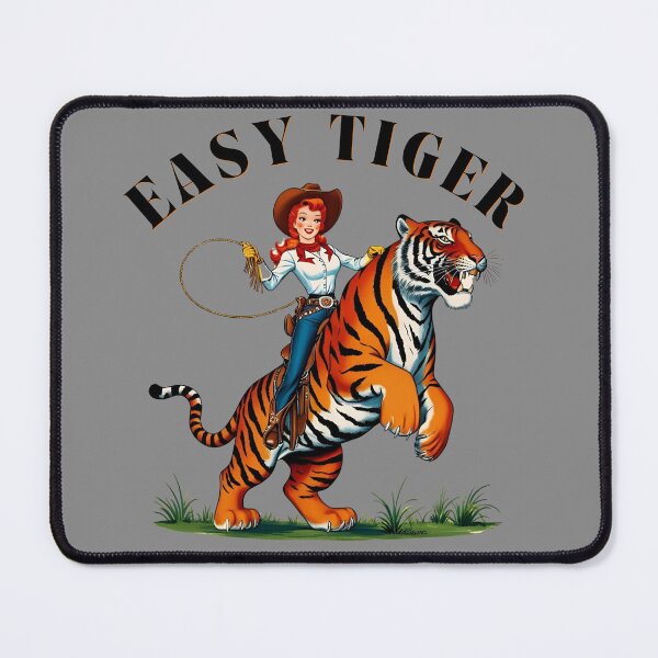 Item preview, Easy Tiger Cowgirl designed and sold by ThiccAndSik.
