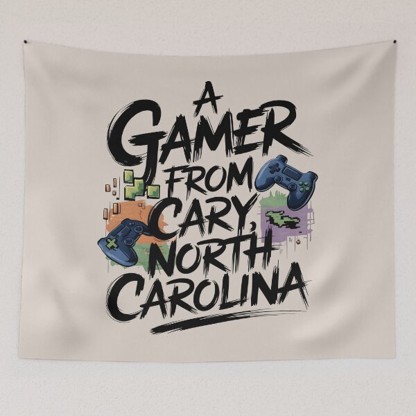 Item preview, A Gamer from Cary North Carolina, Cary North Carolina designed and sold by MoMidoStore.