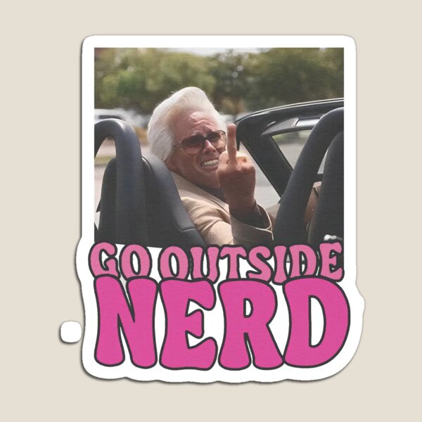 Item preview, Baby Billy Go Outside Nerd meme designed and sold by LauriaJayme.
